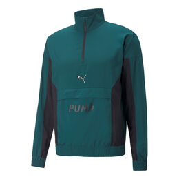 Tenisové Oblečení Puma Fit Woven 1/2 Zip Sweatjacket